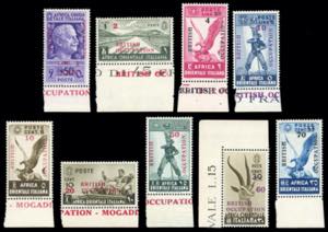 OCCUPAZIONE BRITANNICA AFRICA ORIENTALE 1941 ... 