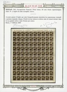 OCCUPAZIONE FRANCESE FEZZAN POSTA ... 