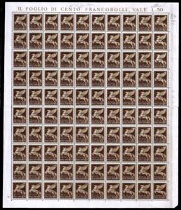 OCCUPAZIONE FRANCESE FEZZAN POSTA AEREA 1943 ... 