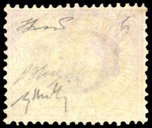 1877 - 40 cent. lilla scuro Stemma ... 