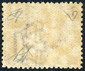 1894 - 5 lire carminio su verde ... 