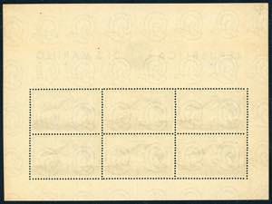 1951 - 1.000 Bandierone, foglietto ... 