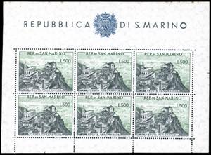 1958 - 500 lire Panorama, foglietto (18), ... 