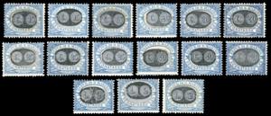 1931 - Mascherine, serie completa (32/46), ... 