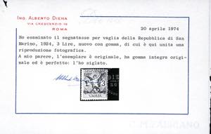 1924 - Serie completa (1/6), gomma ... 