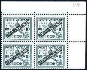 1931 - 10 cent. soprastampato segnatasse, ... 