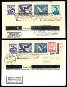 AUSTRIA POSTA AEREA 1952 - Due aerogrammi ... 