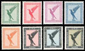 GERMANIA REICH POSTA AEREA 1926/27 - Serie ... 