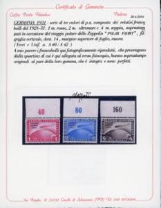 GERMANIA REICH POSTA AEREA 1931 - ... 