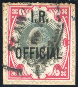 GRAN BRETAGNA SERVIZIO 1902/04 - 1 s. ... 