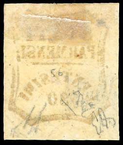 1859 - 80 cent. bistro arancio, ... 