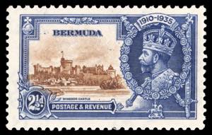 BRITISH COLONIES-BERMUDA 1935 - 2 1/2 d. ... 