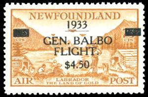 BRITISH COLONIES-NEWFOUNDLAND AIRMAIL 1933 - ... 
