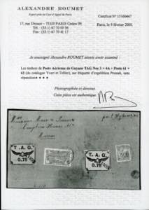 GUYANA FRANCESE POSTA AEREA 1921 - ... 