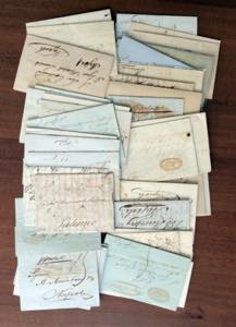 PREFILATELICHE VIE DI MARE 1830/1860 - ... 