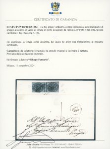 1855 - 1/2 baj grigio verdastro ... 