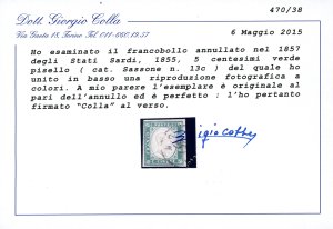 SARDEGNA 1855/1861 - Bellinsieme ... 