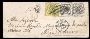 SARDEGNA CONTEA DI NIZZA 1853/1869 ... 