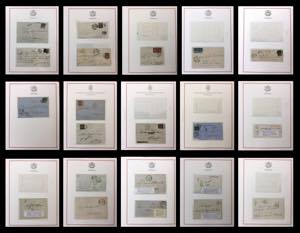 TOSCANA 1809/1861 - Lotto di nove lettere o ... 