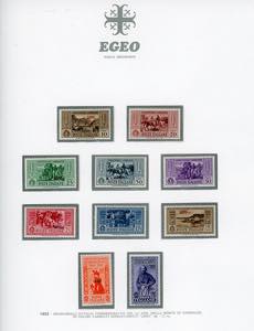 EGEO ISOLE 1932 - Garibaldi, giro ... 