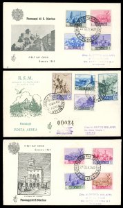 SAN MARINO 1949/1954 - Quindici ... 