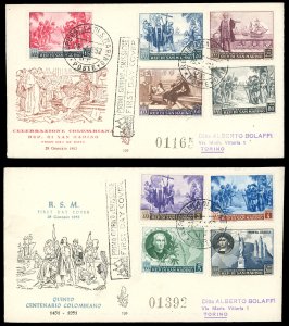 SAN MARINO 1949/1954 - Quindici ... 