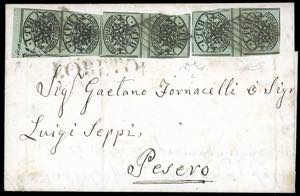1859 - 1 baj verde grigiastro (2), tre ... 