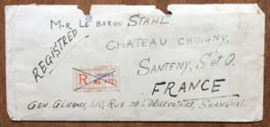 CHINA 1901/1914 - Una busta ... 