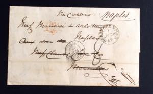 MONDIALI 1856/1872 - Tre lettere ... 