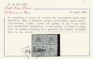 1852 - 2 baj grigio azzurrastro, ... 