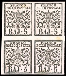 2859 - 5 baj rosa carminio (6A), ... 