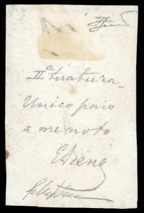 1864 - 50 baj azzurro oltremare ... 