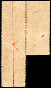 1868 - 10 cent. vermiglio arancio, ... 