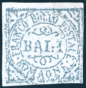 PROVE 1859 - 1 baj azzurro chiaro (P1), ... 