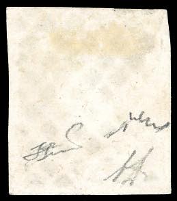 1851 - 40 cent. rosa (3), usato, ... 