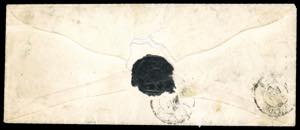 1853 - 40 cent. rosa, 5 cent. ... 