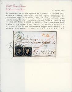 LIGURIA-ALBISSOLA, rombi rossi + ... 