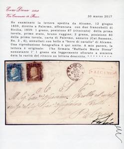 1859 - 1 grano bruno ruggine, I ... 