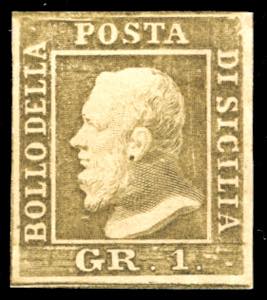 1859 - 1 grano bruno oliva chiaro, II ... 