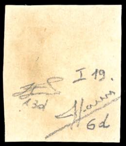 1859 - 2 grana azzurro oltremare, ... 