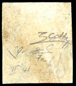 1859 - 2 grana azzurro, II tavola, ... 