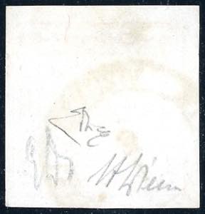 1858 - 4 kr. rosso smorto (4), ... 