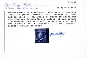 1859 - 10 grana, tre esemplari ... 