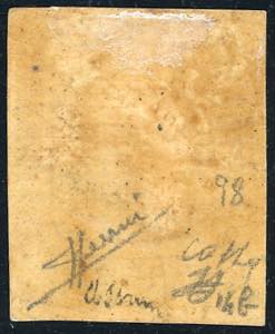 1859 - 50 grana lacca bruno scuro ... 