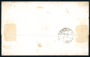 BURGIO, ovale senza fregi, punti ... 