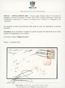 CANICATTI, ovale punti R1 - 10 ... 