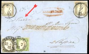 PIAZZA, a penna (inedito) + ANNULLATO ... 