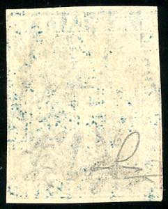 1860 - 20 cent. azzurro (20), due ... 
