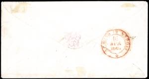 1861 - NAPOLI, muto a griglietta, ... 