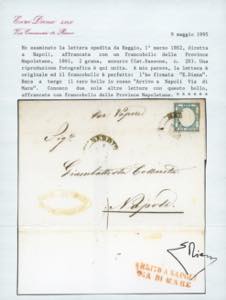 1862 - ARRIVO A NAPOLI VIA DI MARE ... 